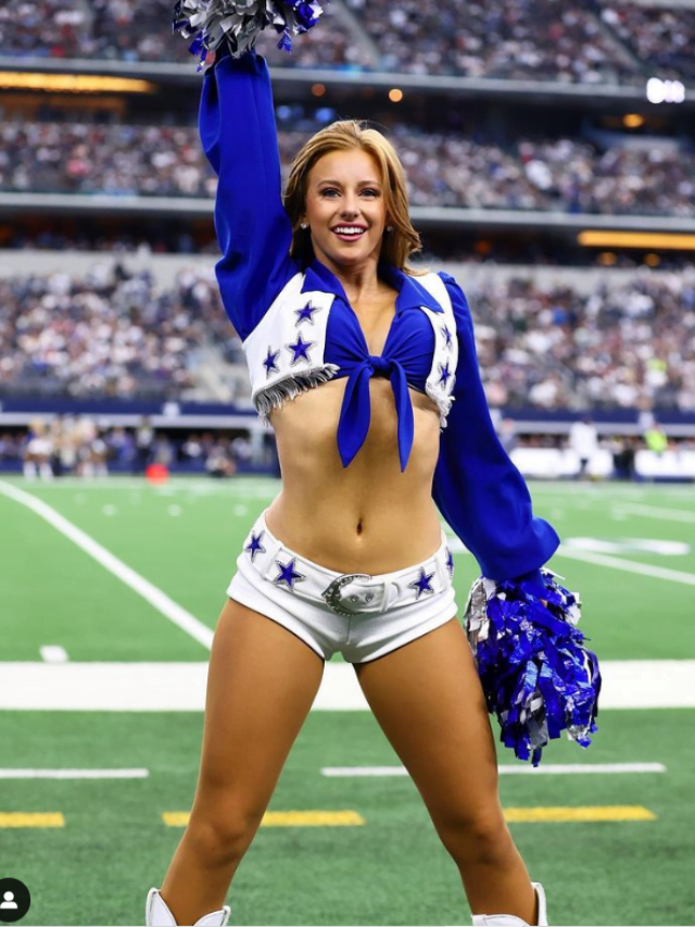 Photos: Cowboys Cheerleader Stuns In Uniforms